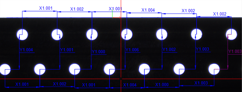 小孔直徑0.17mm、定位精度達到0.005內(nèi)